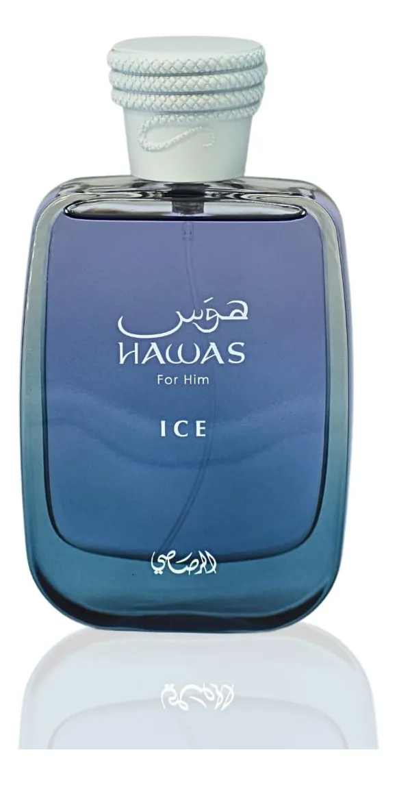 Perfume Rasasi Hawas Ice Masculino Fresco y Versátil 100ml